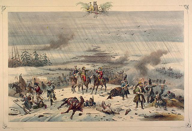 Napoleon's retreat from Russia